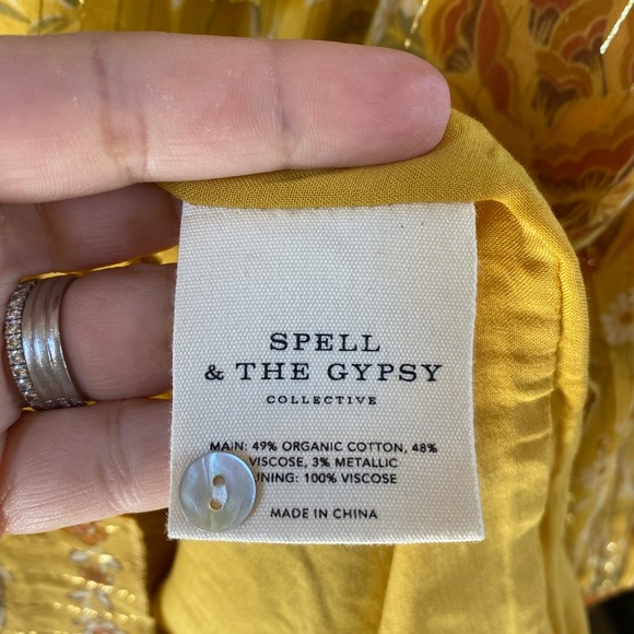 Spell Mystic Tunic Sunflower - Picture 5 of 7